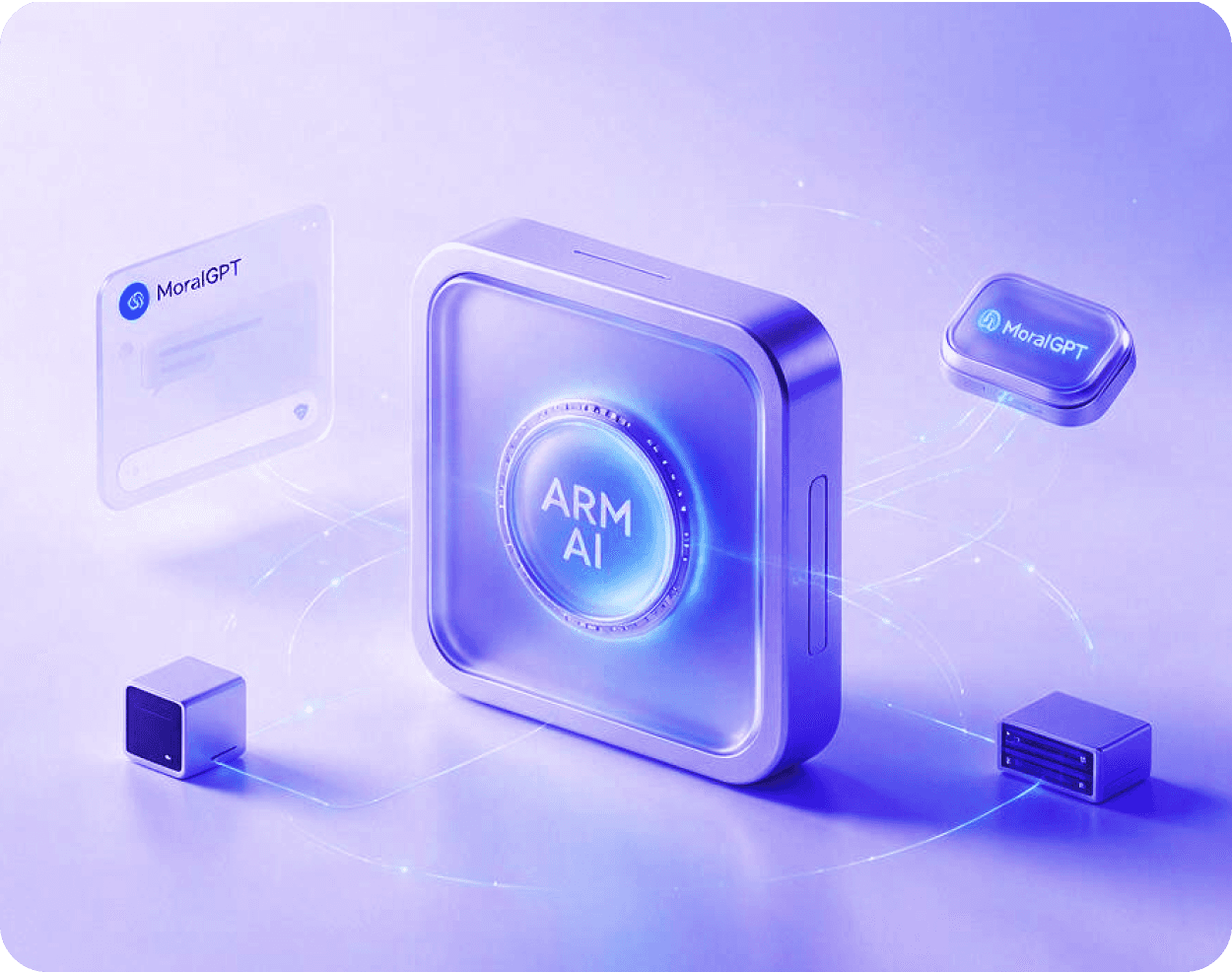 MoralGPT product mockup
